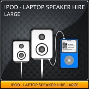 Ipod Laptop Speaker Hire package