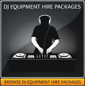 DJ Equipment Hire Setup