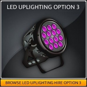 Uplighter Hire Package